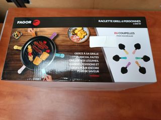 Fagor Raclette Grill 6 personnes 1000 W (x6 coupelles)