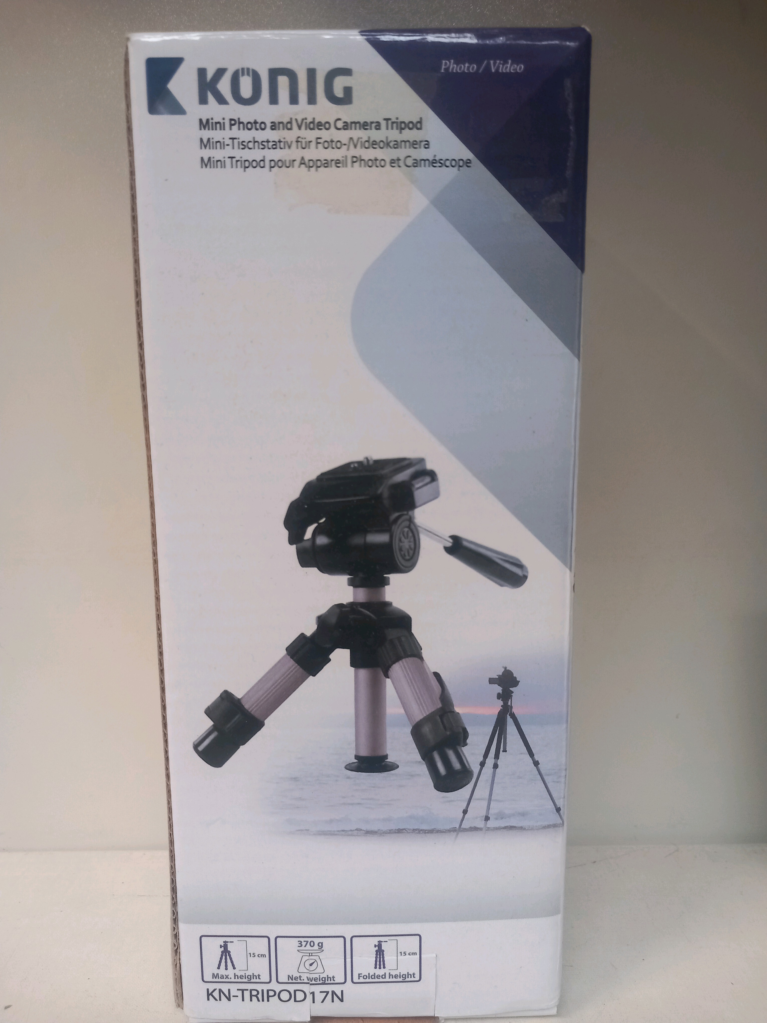 König KN-TRIPOD17N Mini Trépied Photo/Vidéo