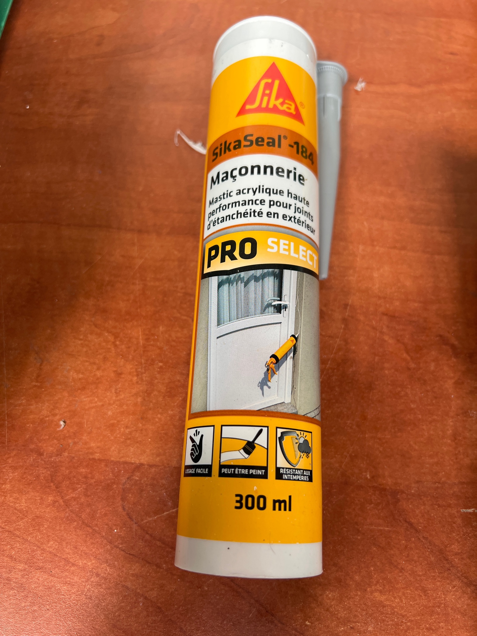 Sika SikaSeal-118a Maçonnerie – Mastic acrylique 300 ml