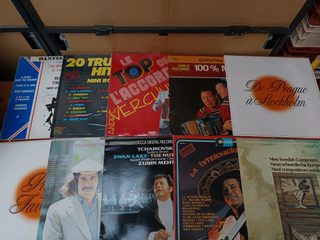 Lot de vinyles 33T (LP) – compilations, classique et variétés