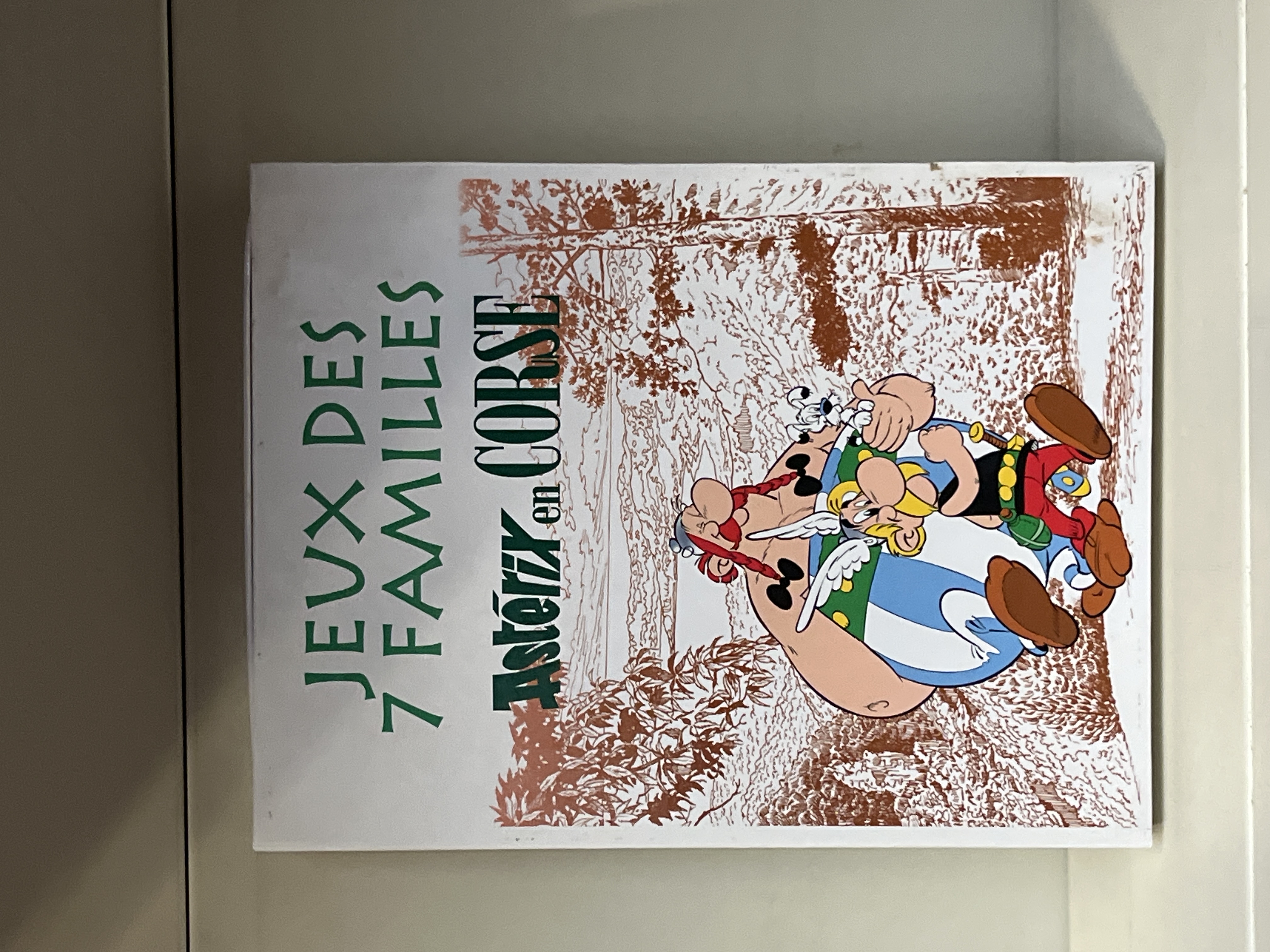 Jeux des 7 familles Astérix en Corse