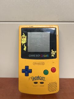 Nintendo Game Boy Color édition Pokémon Pikachu & Pichu (jaune)