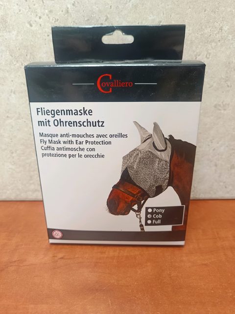 Covalliero masque anti-mouches avec oreilles pour cheval