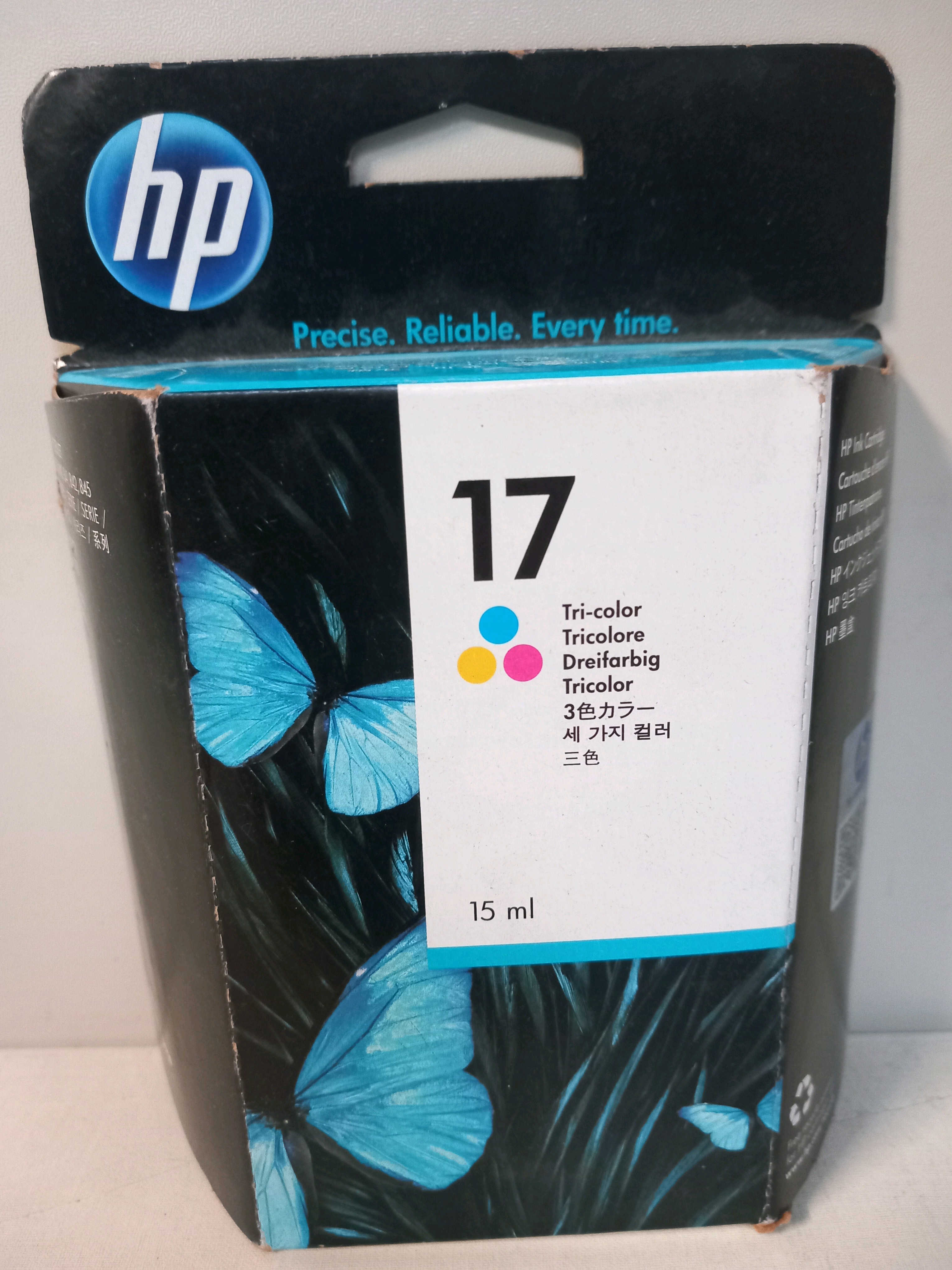 HP 17 cartouche d'encre tricolore 15 ml