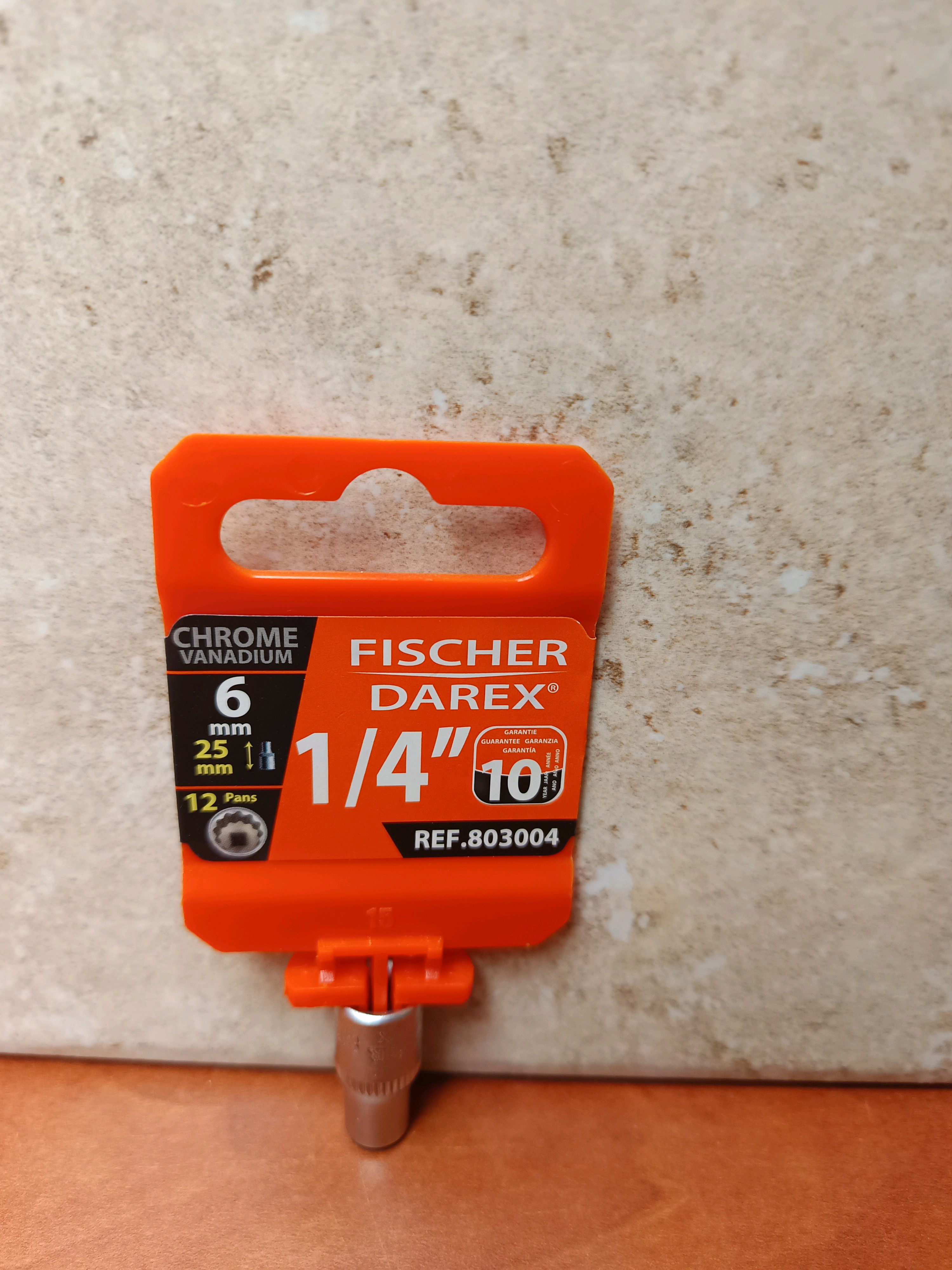 Douille 1/4" 6 mm 12 pans - Fischer Darex