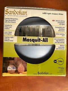 Sandokan Mosquit-All lampe anti-insectes LED