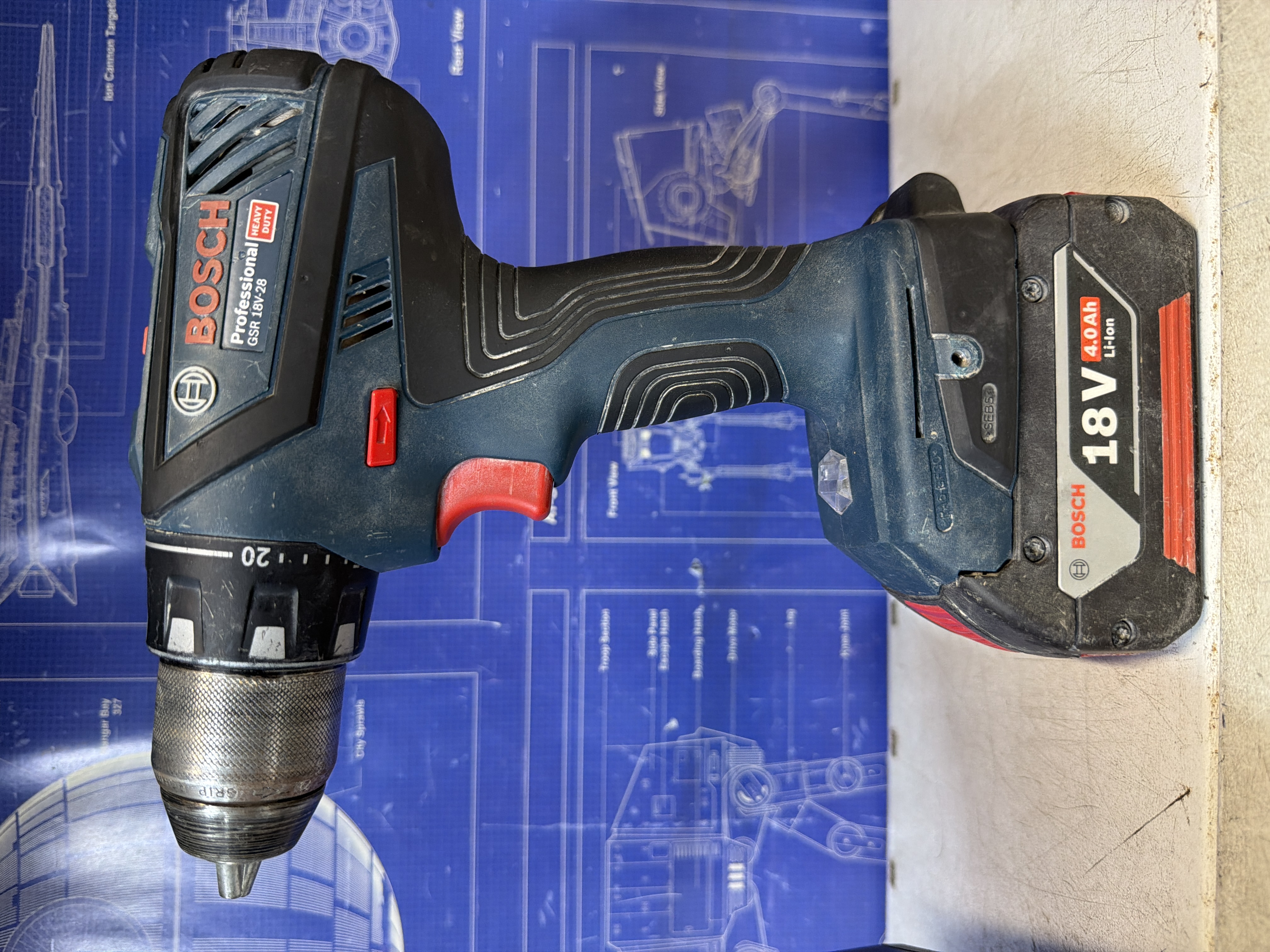 Perceuse-visseuse Bosch Professional GSR 18V-28 18V avec batterie et chargeur — photo 2