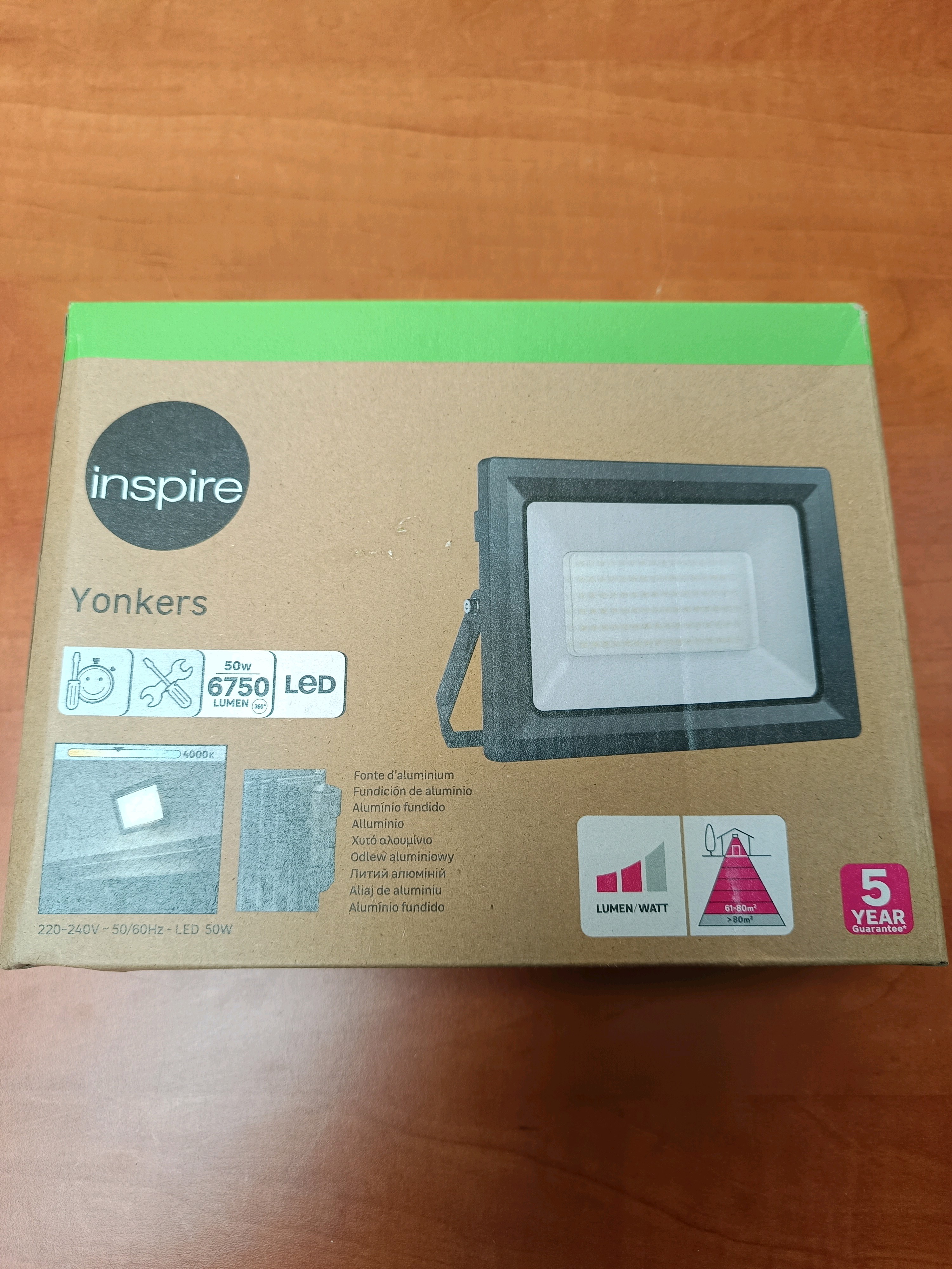Projecteur LED 50W Inspire Yonkers