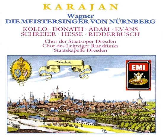 Coffret 4 CD Les Maîtres chanteurs de Nuremberg Karajan