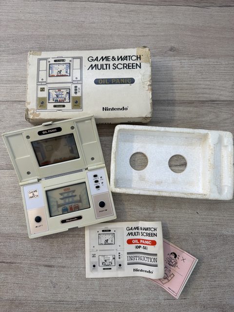 Nintendo Game & Watch Oil Panic OP-51 Multi Screen