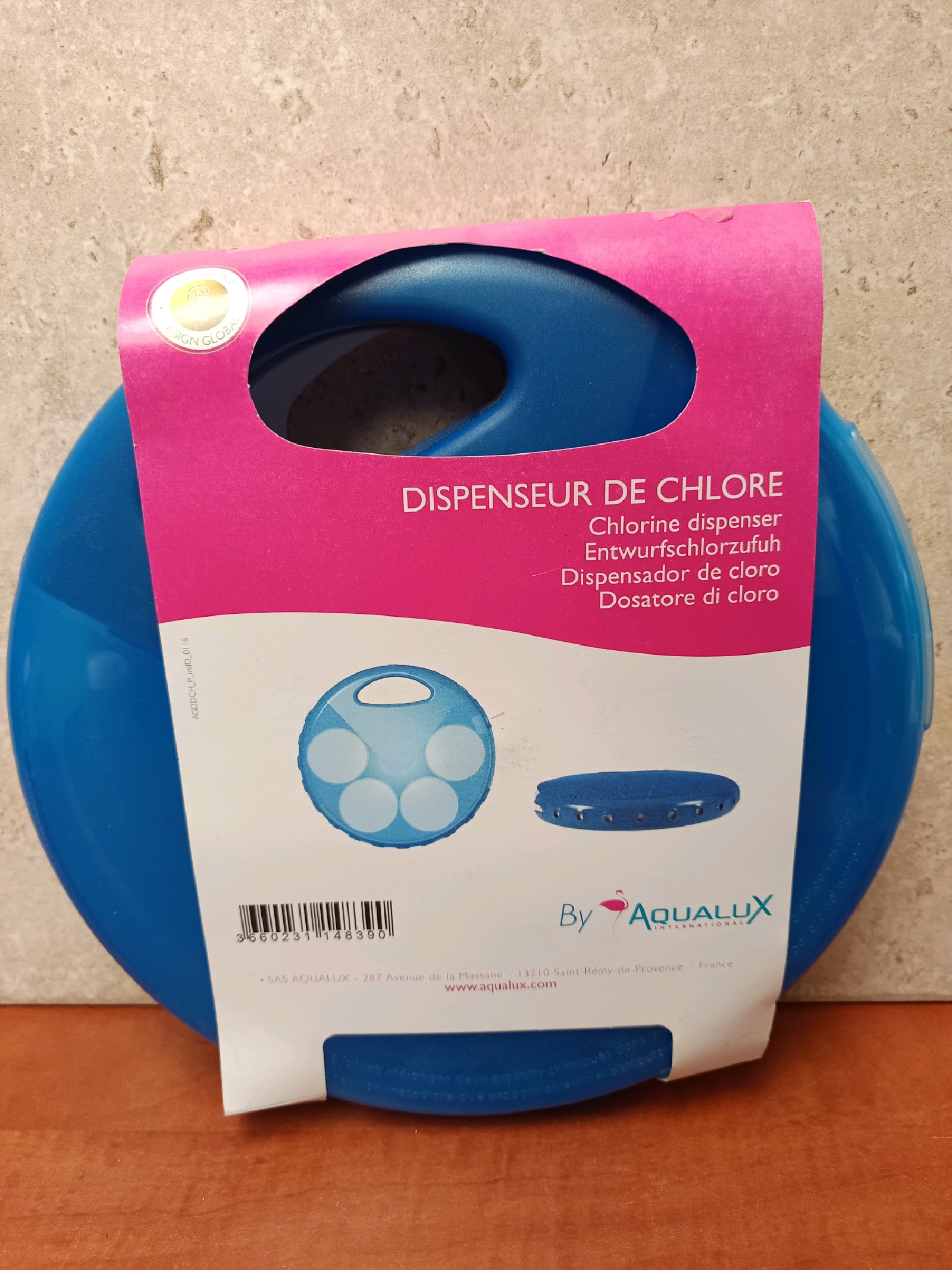 Dispenseur de chlore Aqualux pour piscine