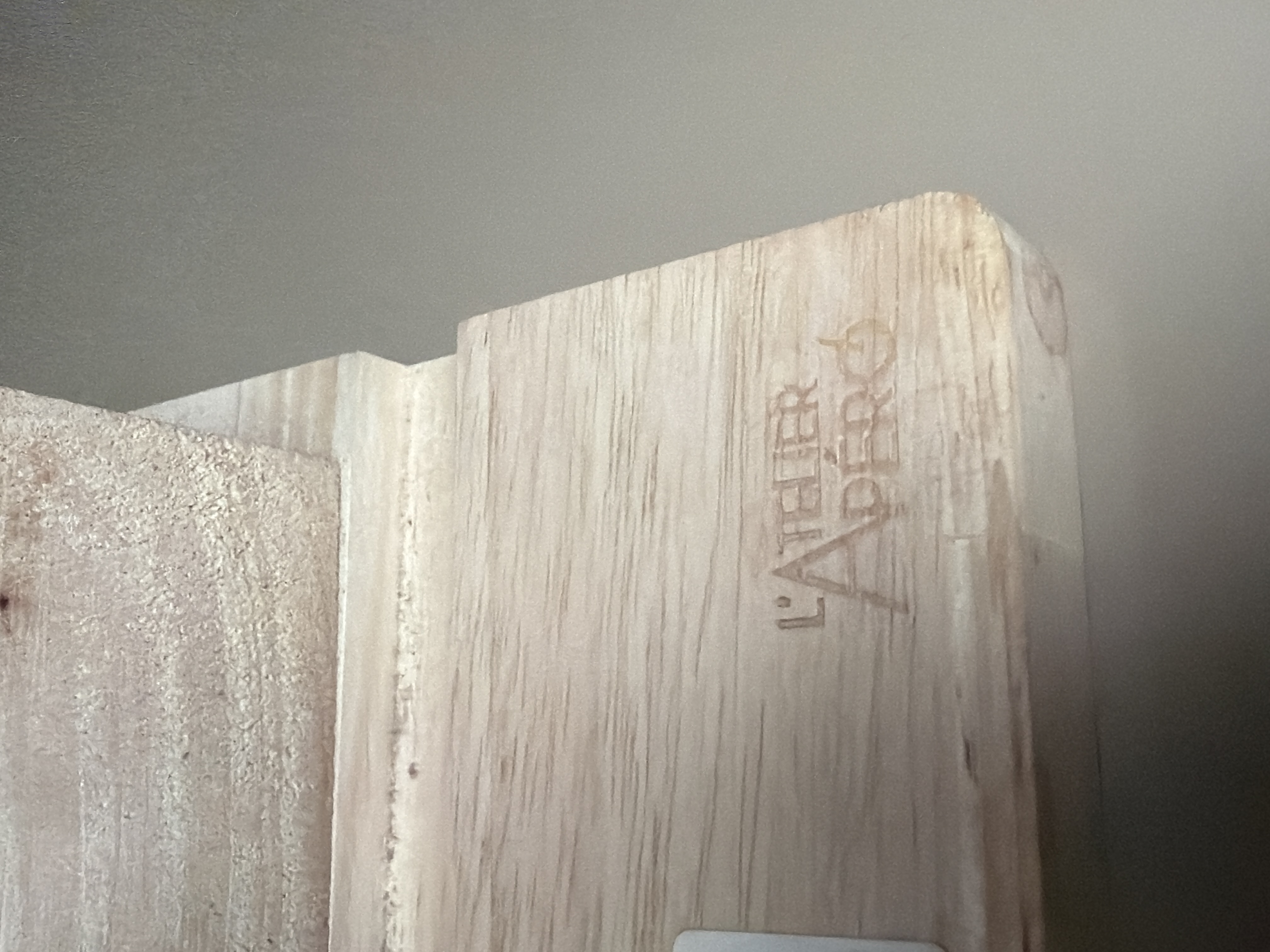 Guillotine à saucisson manuelle en bois — photo 2