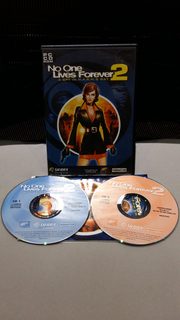 No One Lives Forever 2 PC en coffret 2 CD Sierra Version Anglaise