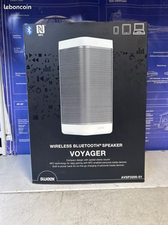 Enceinte Bluetooth Sweex Voyager BT 3.0 AVSP3200-01