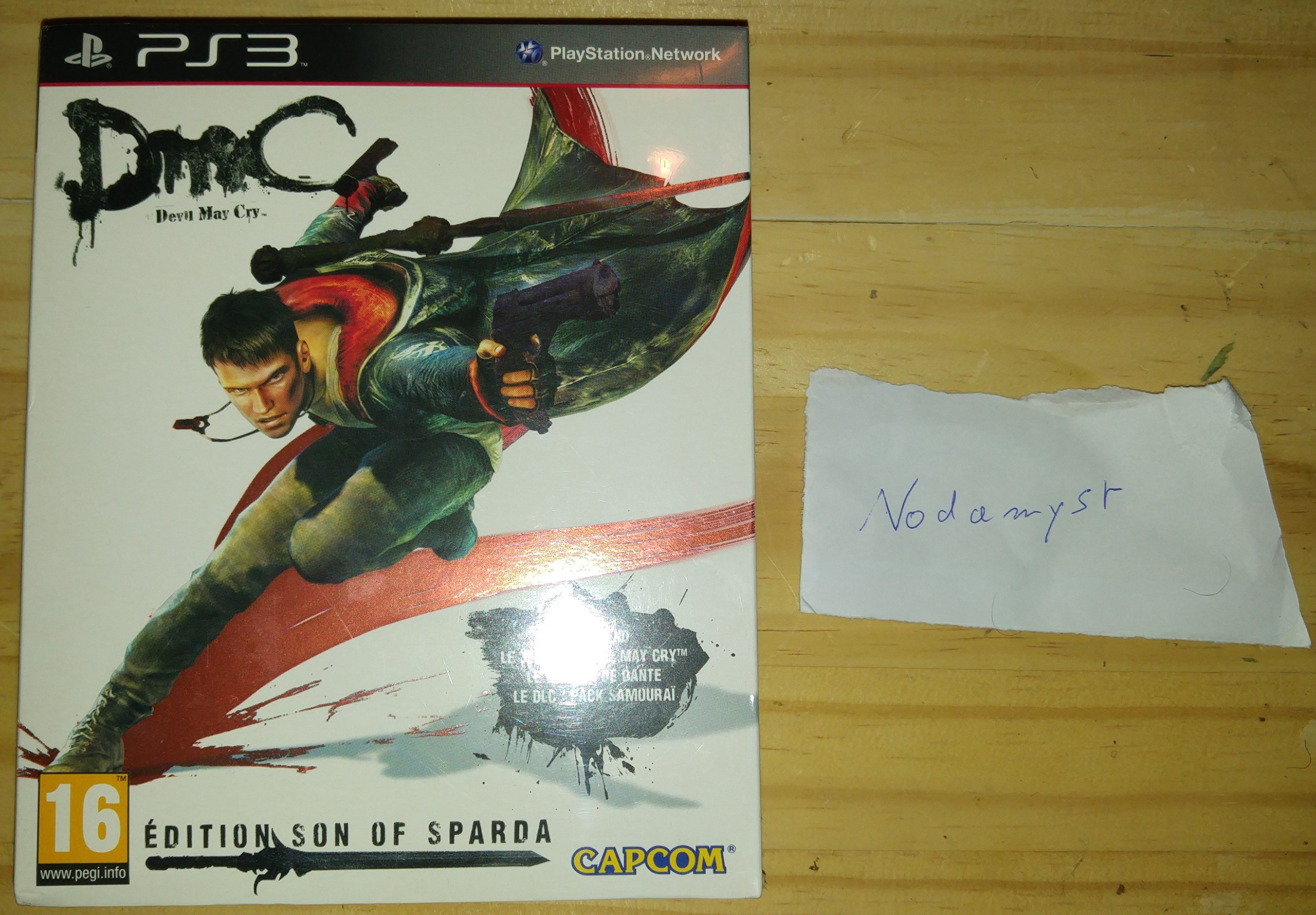 Dmc Devil May Cry Edition Collector Limitée Son Of Sparda Ps3