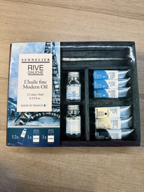 Coffret Sennelier Rive Gauche Huile fine Modern Oil