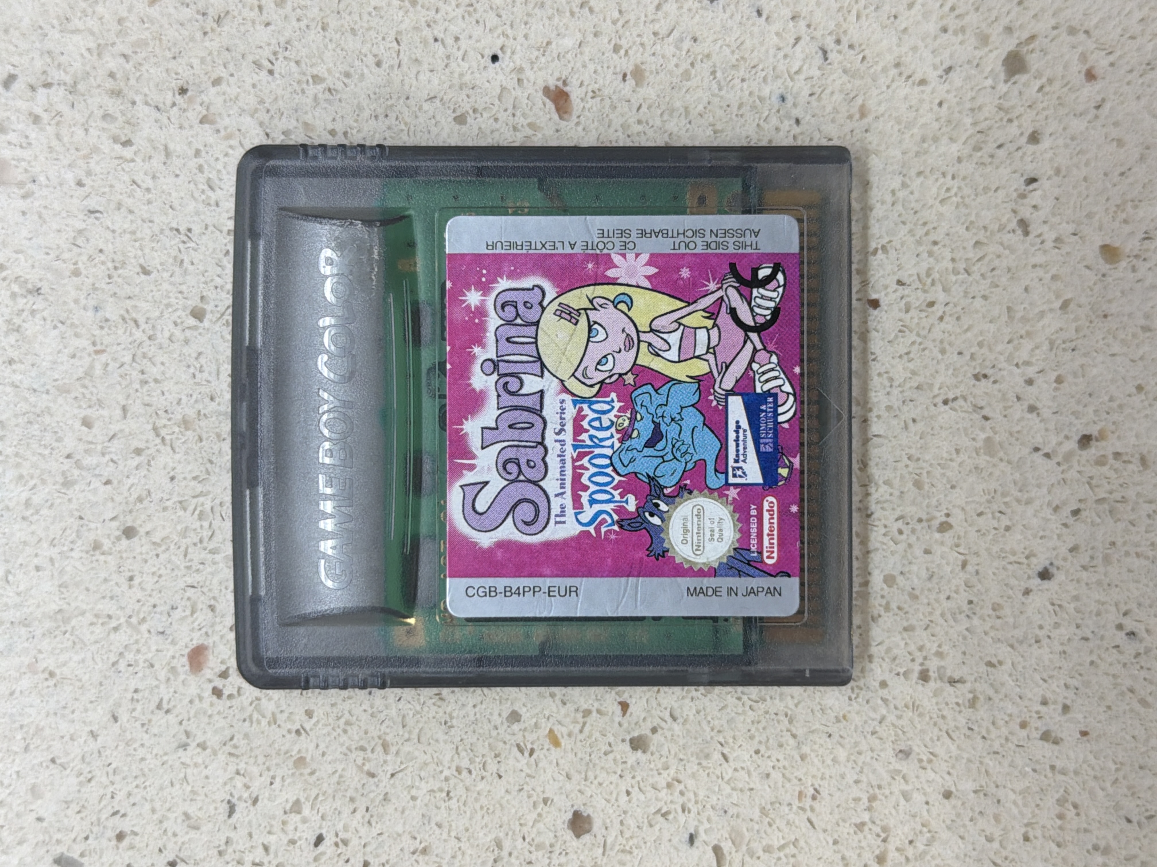 Jeu Game Boy Color Sabrina Spooked! EUR