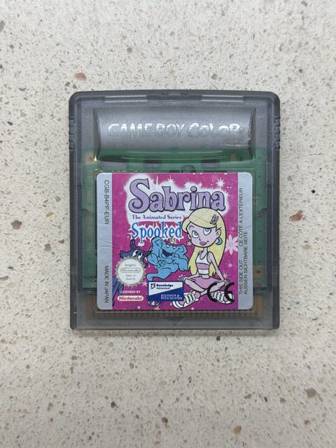 Jeu Game Boy Color Sabrina Spooked! EUR