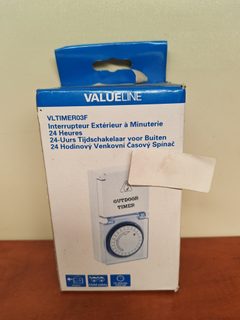 Valueline VLTIMER03F programmateur extérieur 24 heures