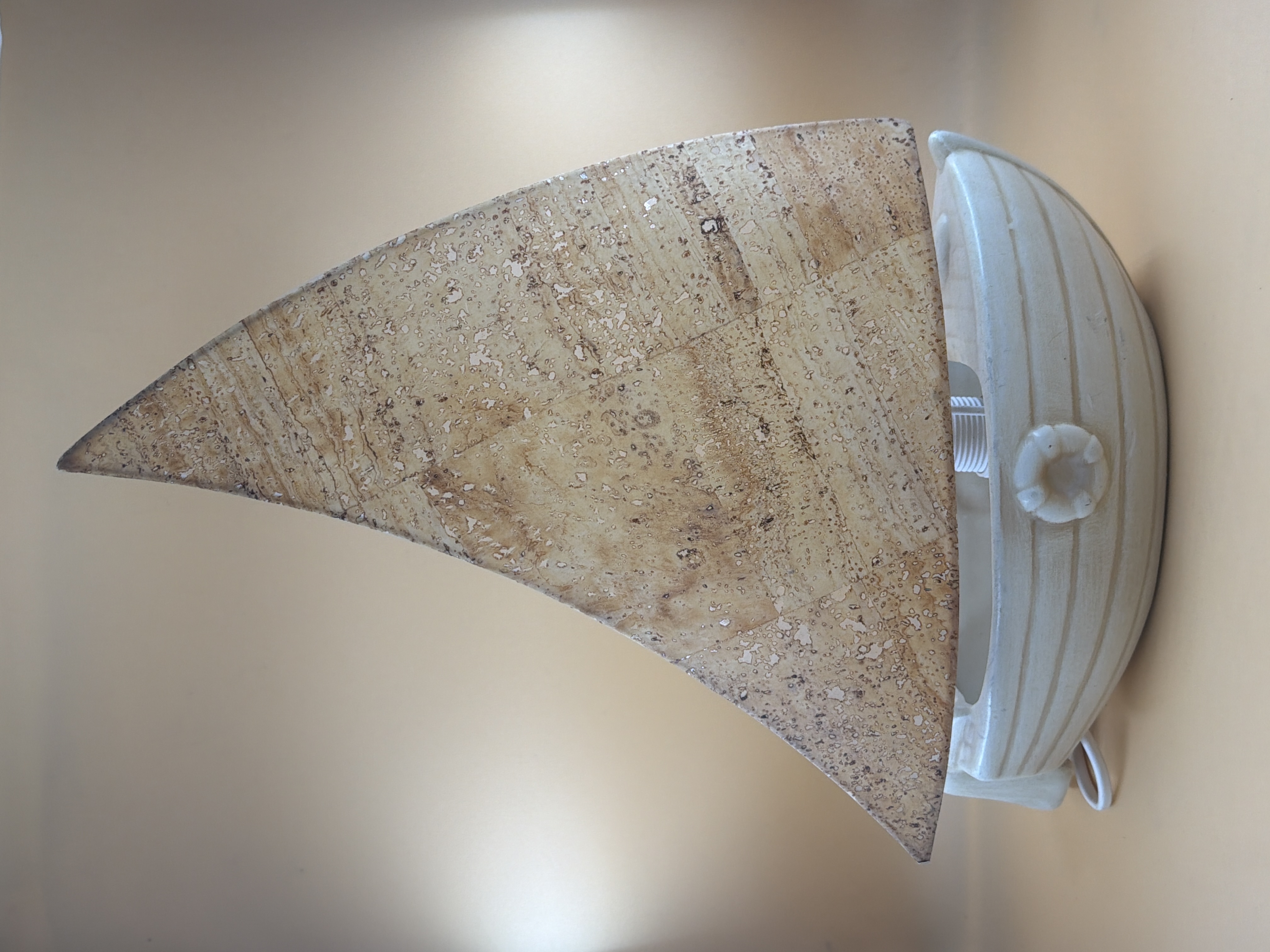 Lampe décorative en forme de bateau à voile