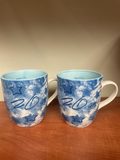 Lot de 2 mugs anniversaire 20 ans en céramique — photo 1