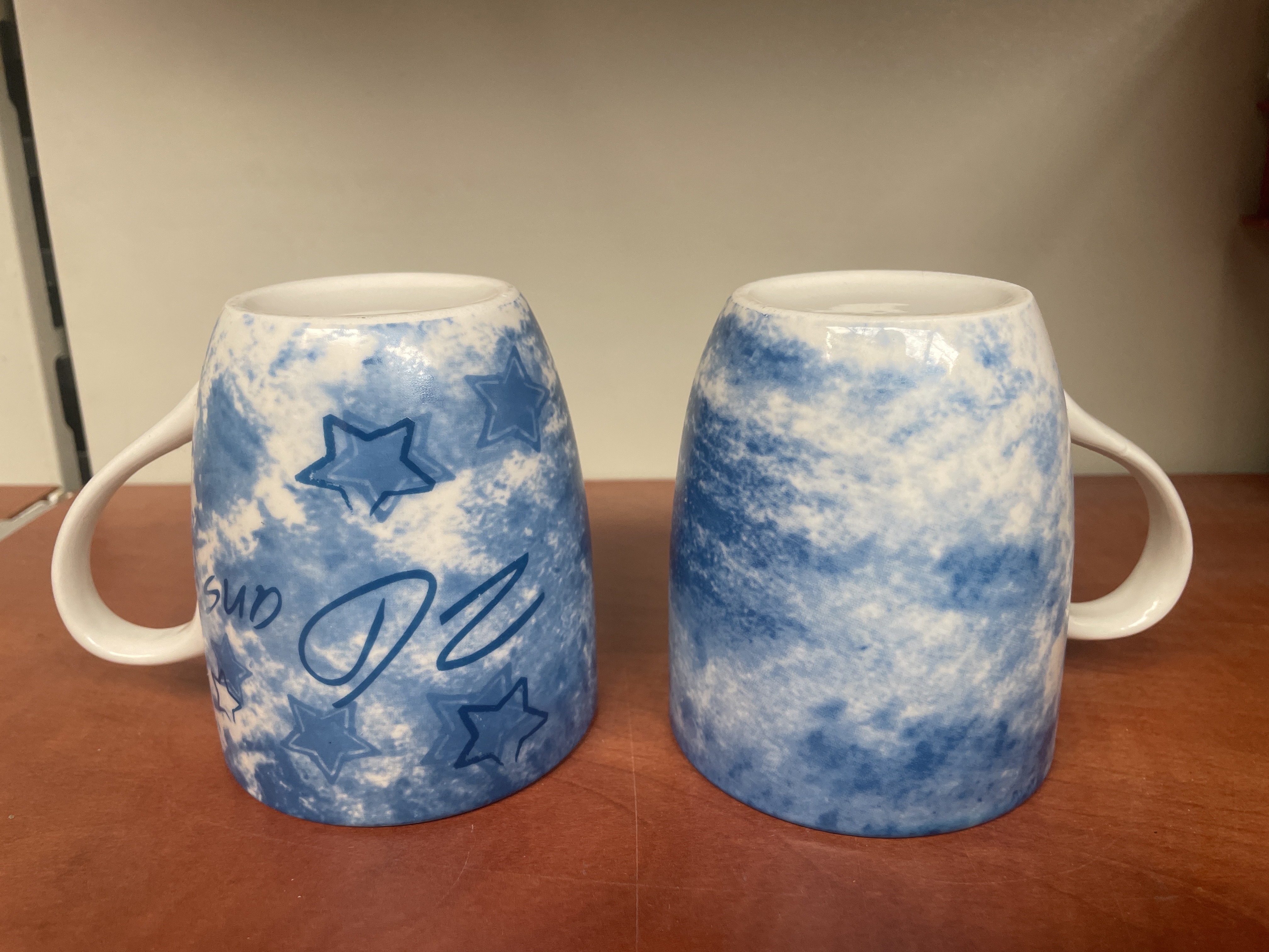 Lot de 2 mugs anniversaire 20 ans en céramique — photo 3