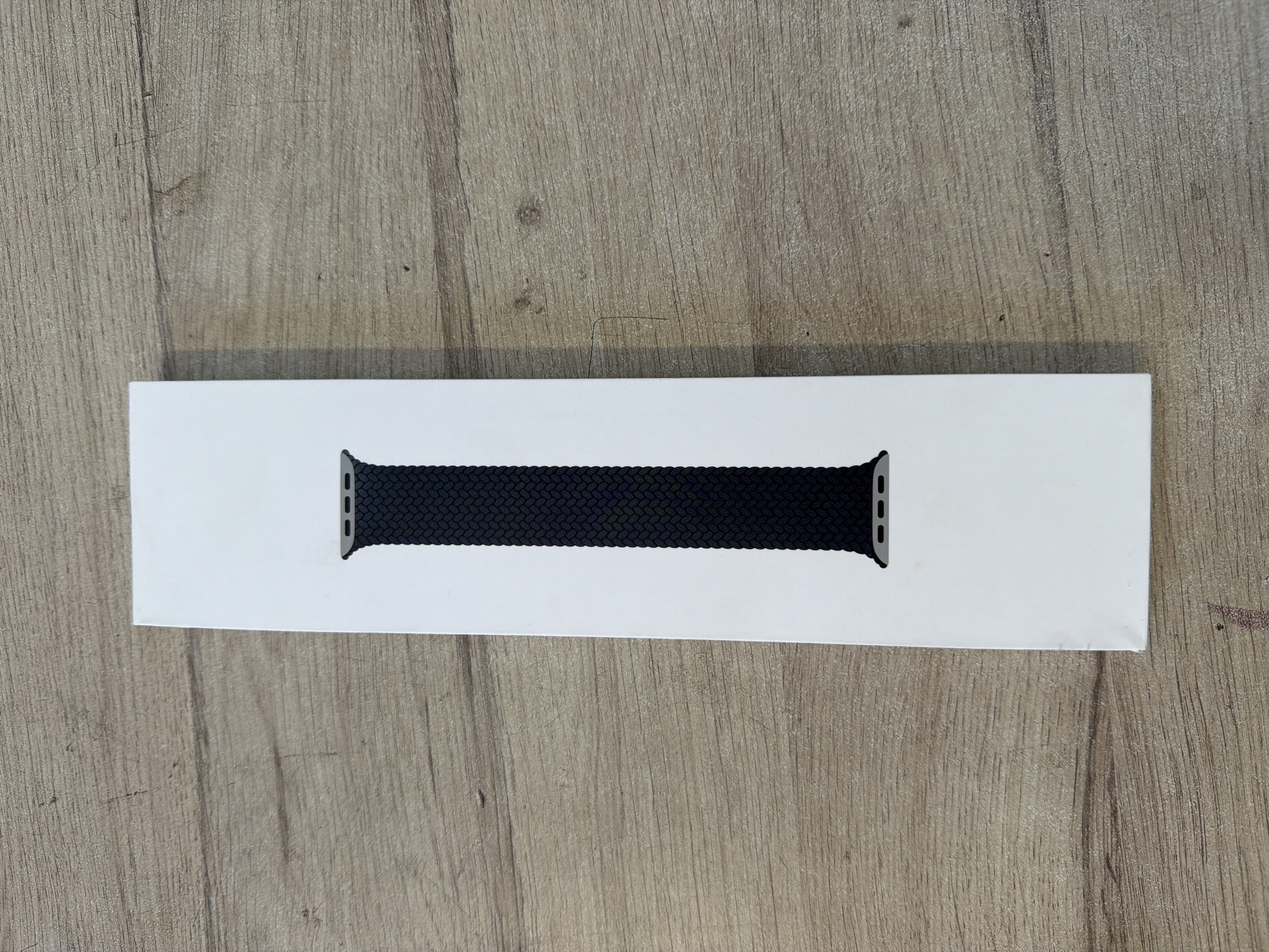 Bracelet Apple Watch 44 mm Braided Solo Loop charbon taille 12