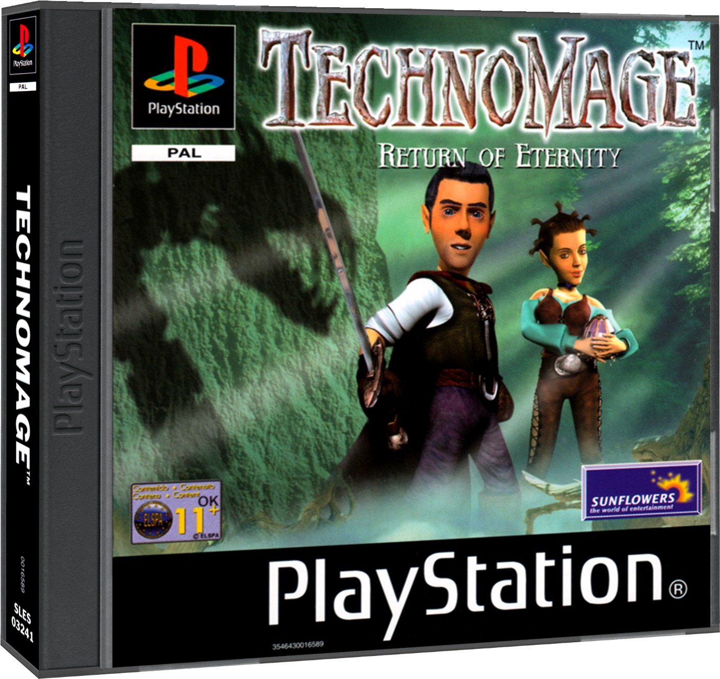 TechnoMage: Return of Eternity PS1 PAL avec notice