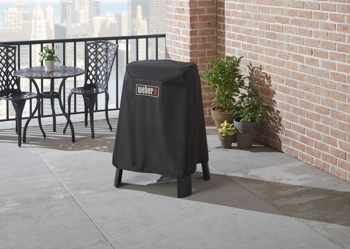 Housse barbecue WEBER premium pour lumin stand