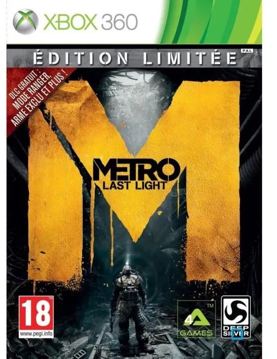 Metro: Last Light Édition Limitée PS3