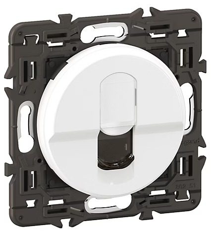 Legrand Céliane prise RJ45 Cat 6 FTP blanche à équiper