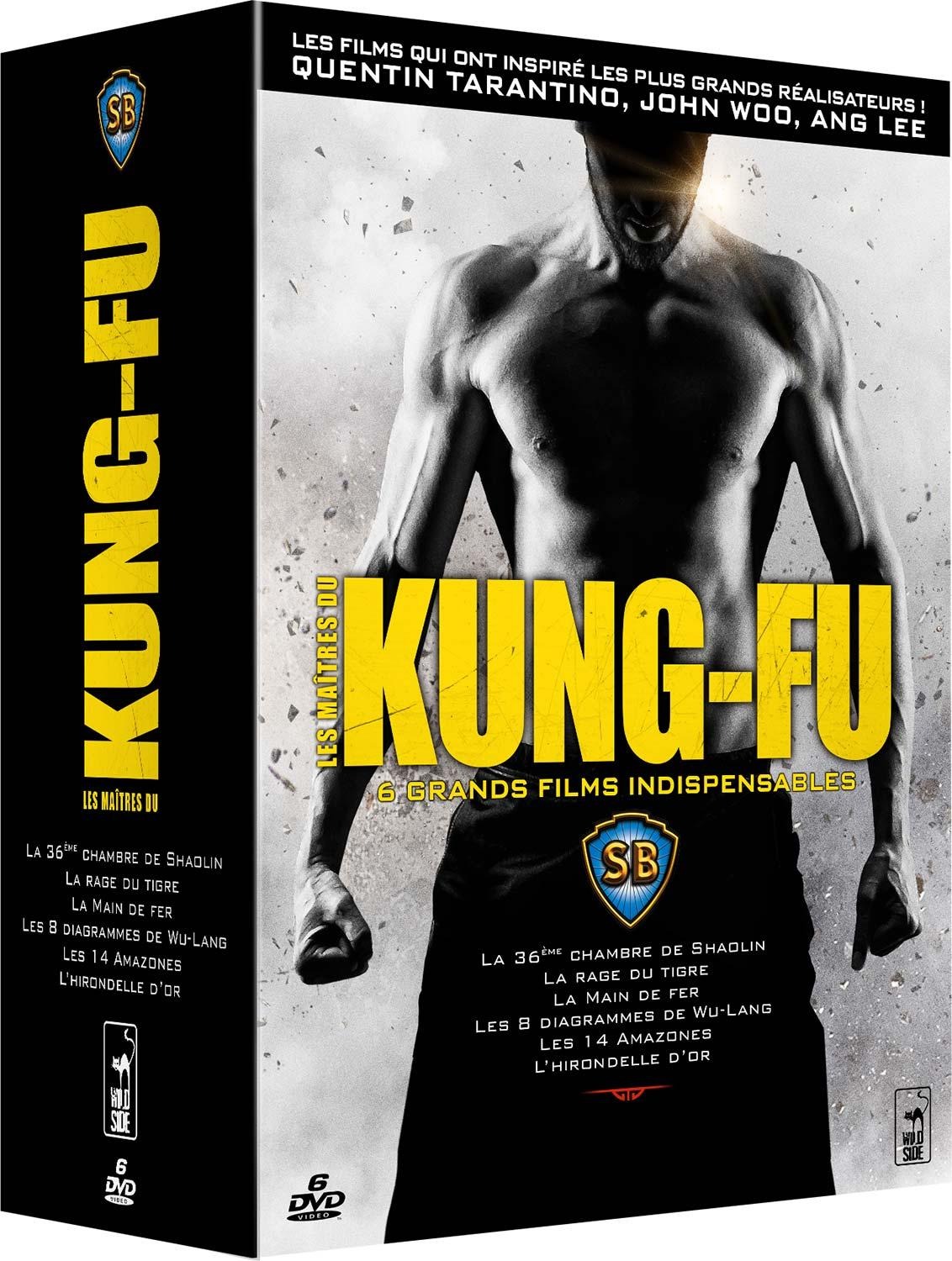Les Maîtres du Kung-Fu - Coffret 6 films cultes - DVD