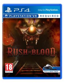 Until Dawn Rush of Blood PS4 PlayStation VR