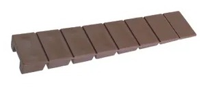 Cale de compensation Vynex plastique 20x100 mm 4 pièces