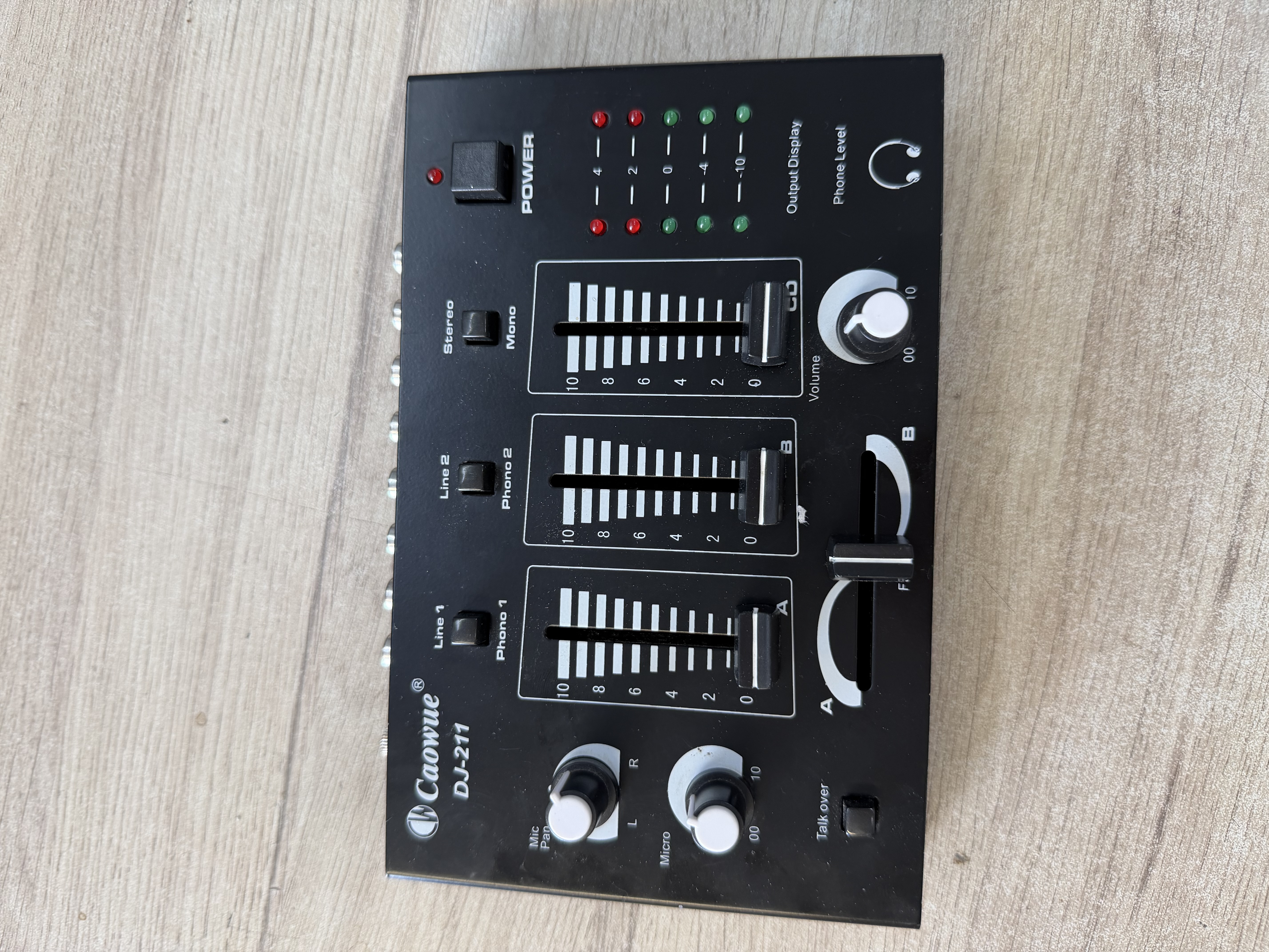 Caowue DJ-211 table de mixage pour pièces