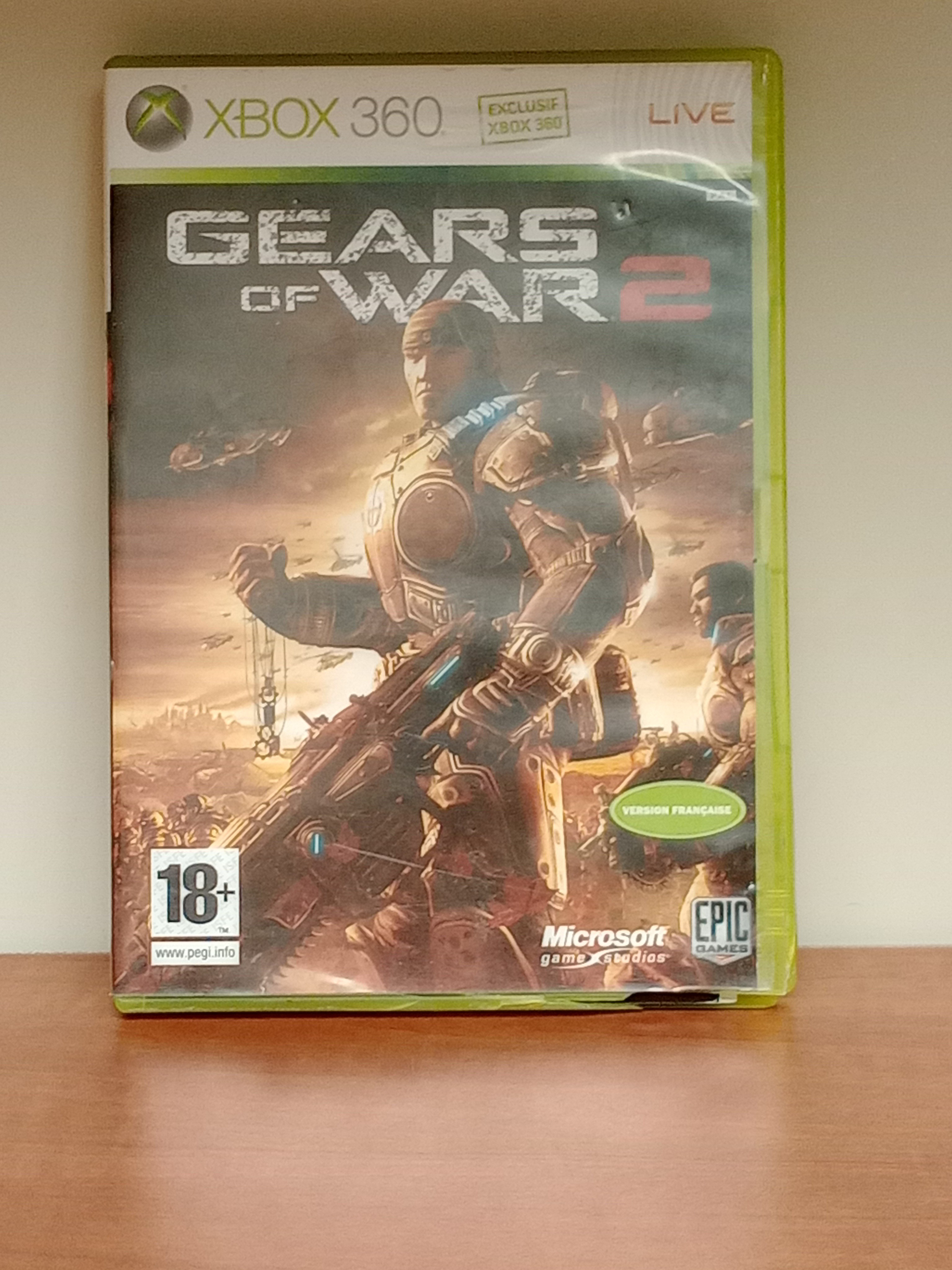 Gears of War 2 Xbox 360 version française