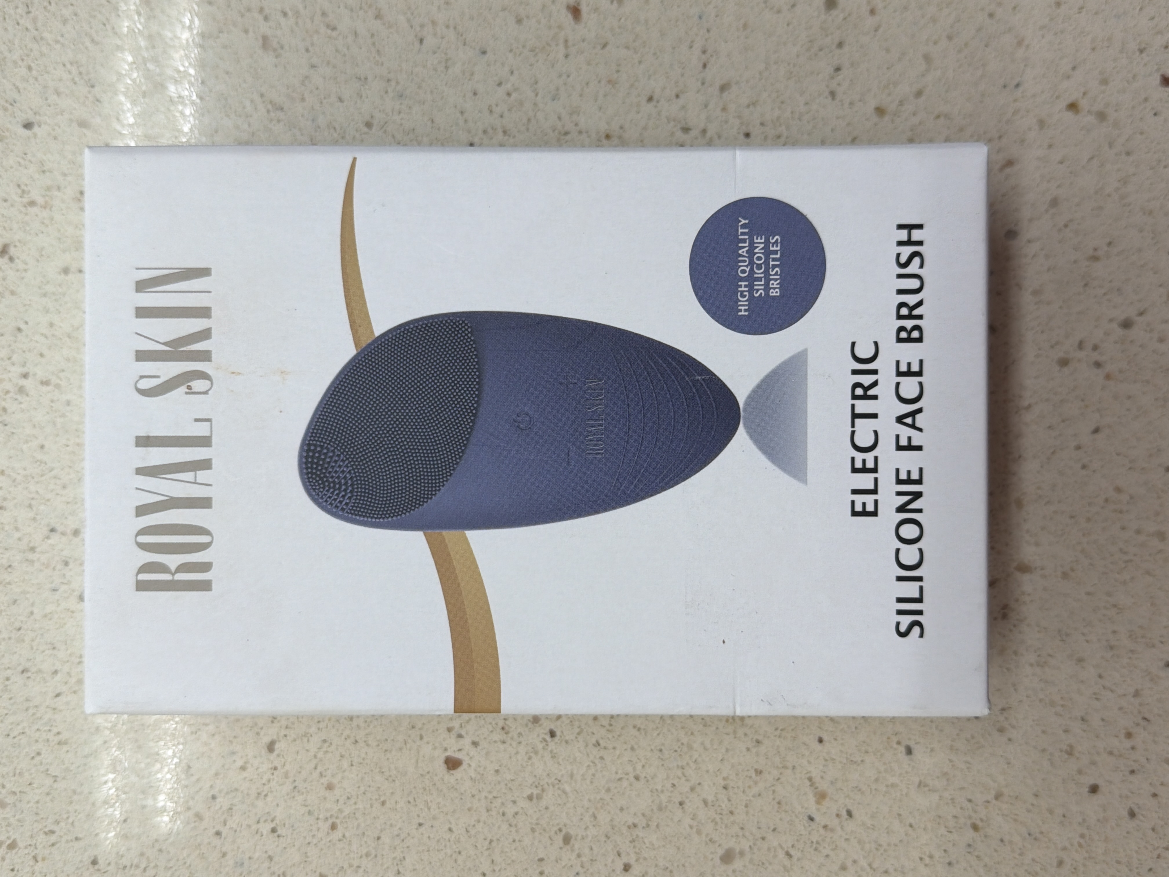 Brosse visage silicone Royal Skin White électrique