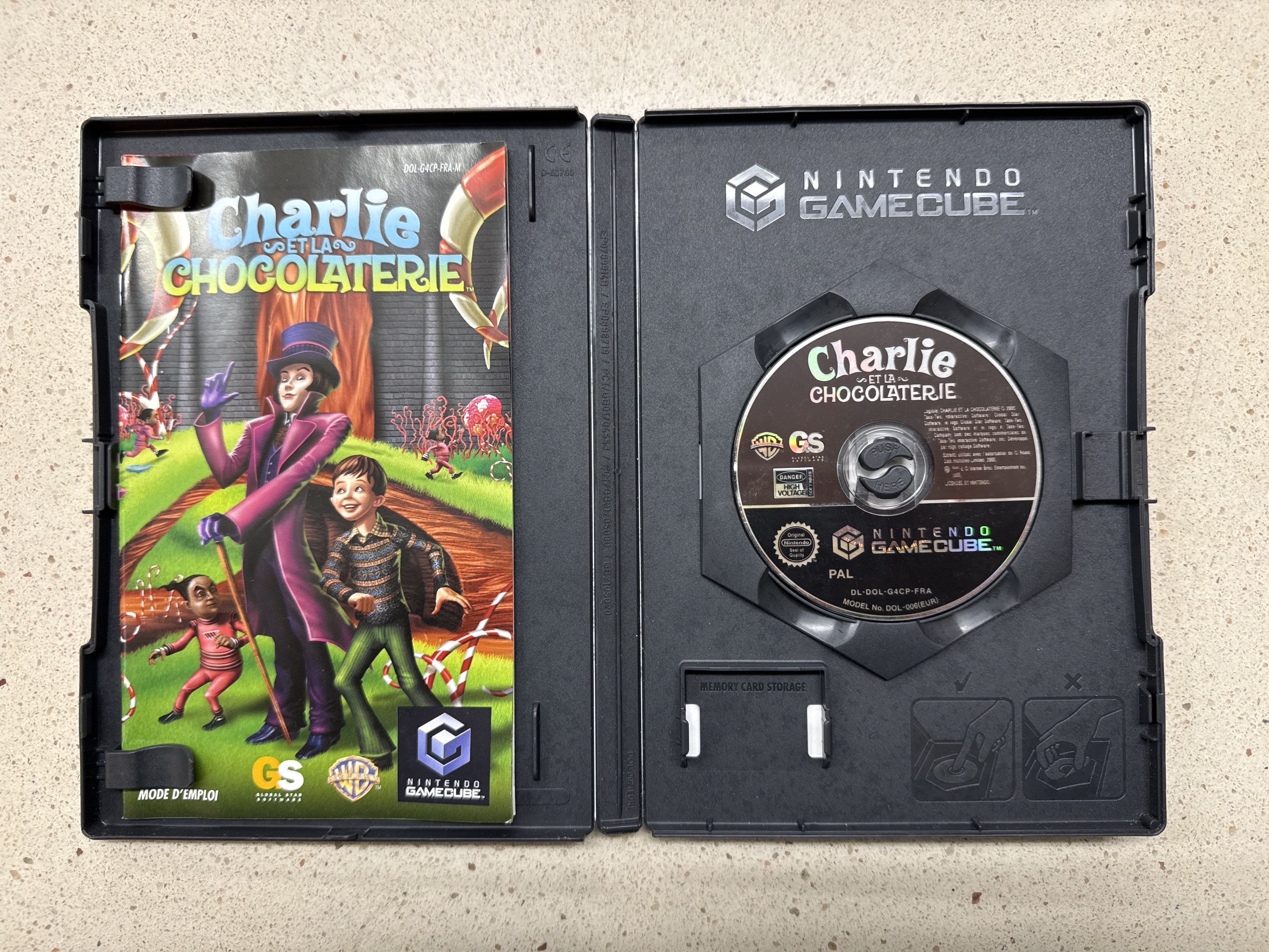 Charlie et la Chocolaterie Nintendo GameCube PAL — photo 2