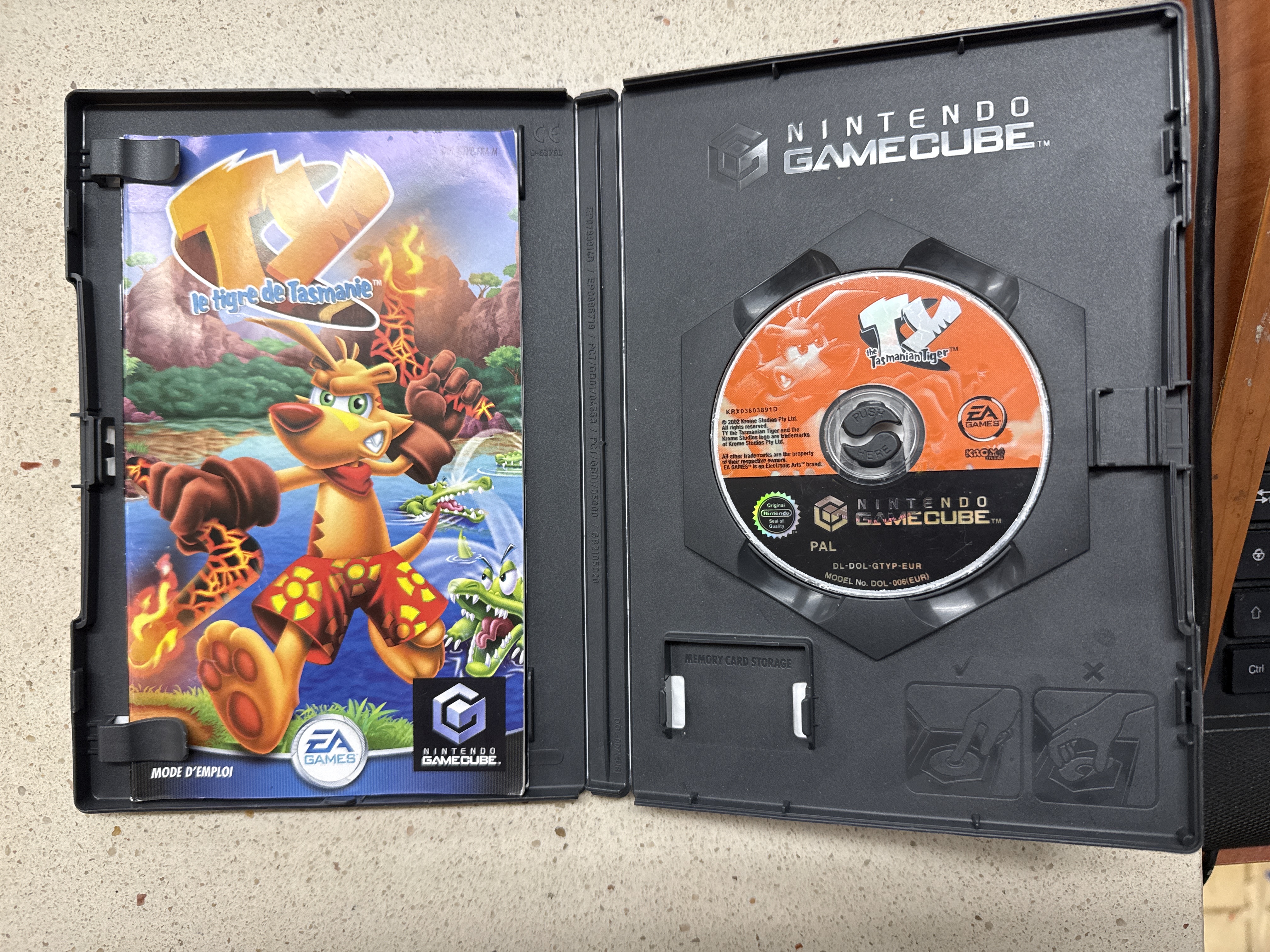 Ty the Tasmanian Tiger Nintendo GameCube PAL — photo 2