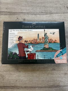 Faber-Castell Pitt Artist Pen - Set New York 12 feutres