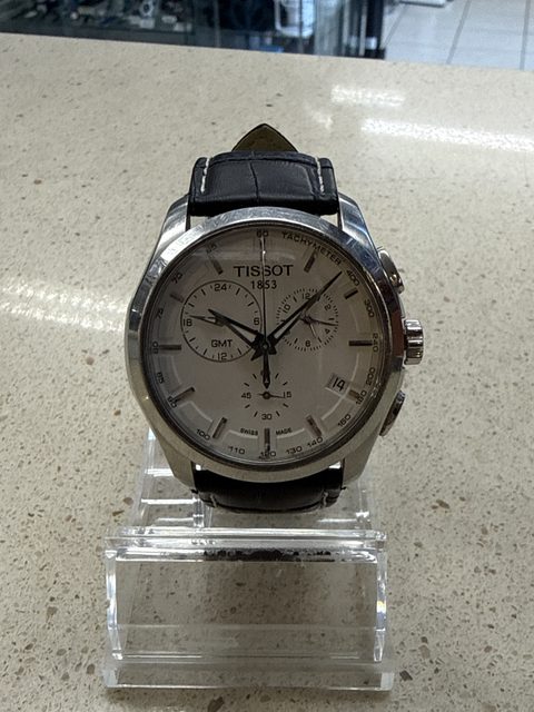Montre homme Tissot Couturier GMT Chronographe T035439A