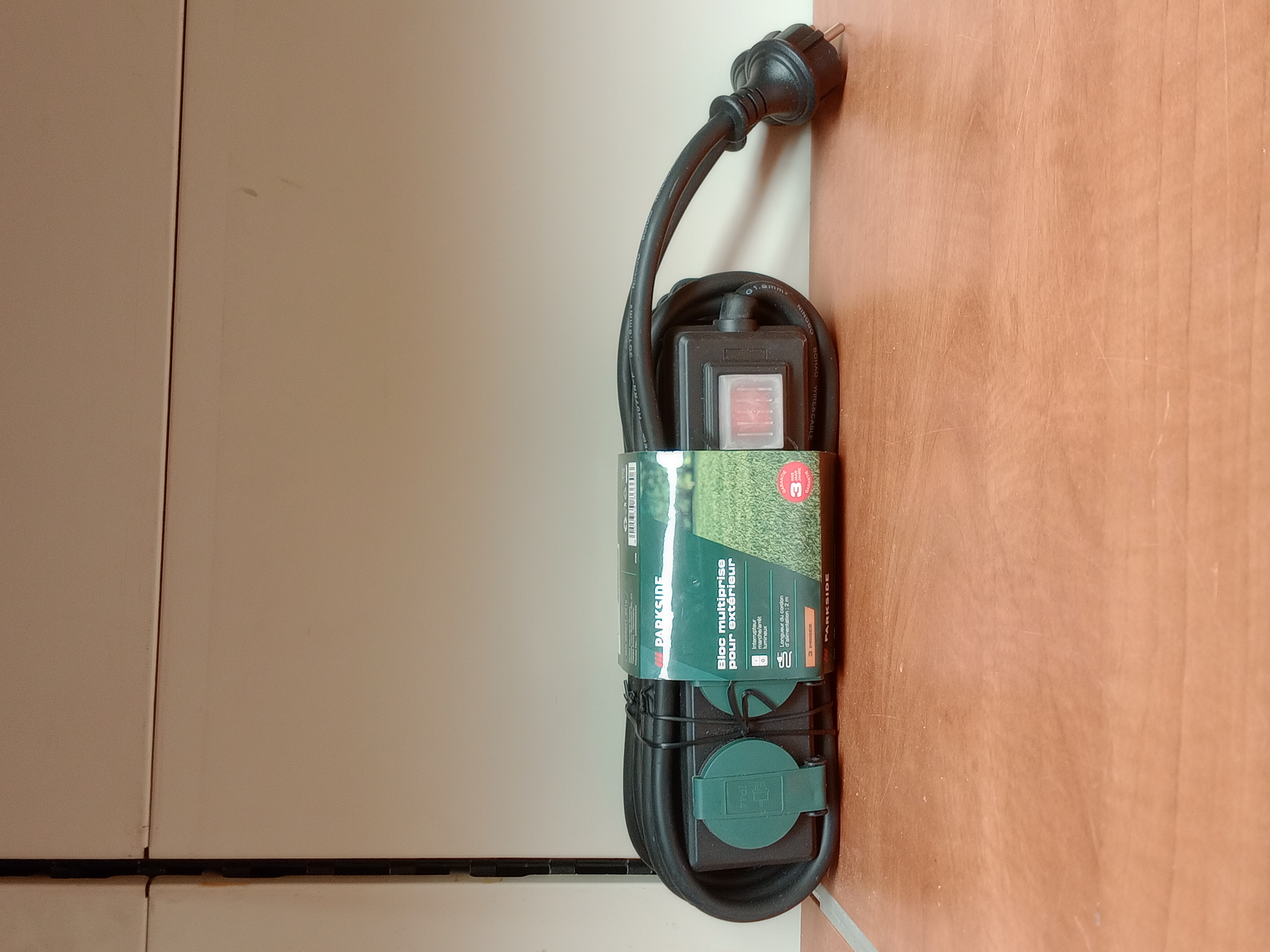 Parkside Bloc multiprise pour extérieur, 6 2x 3 prises