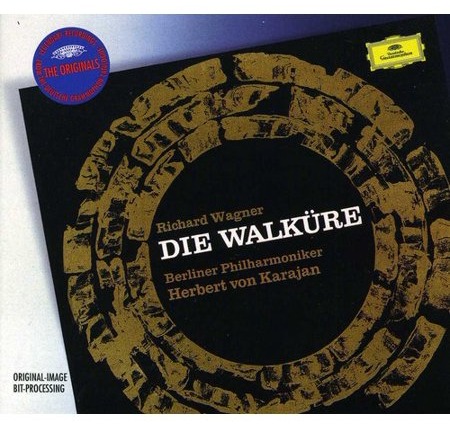 Wagner Die Walküre 4 CD Herbert von Karajan
