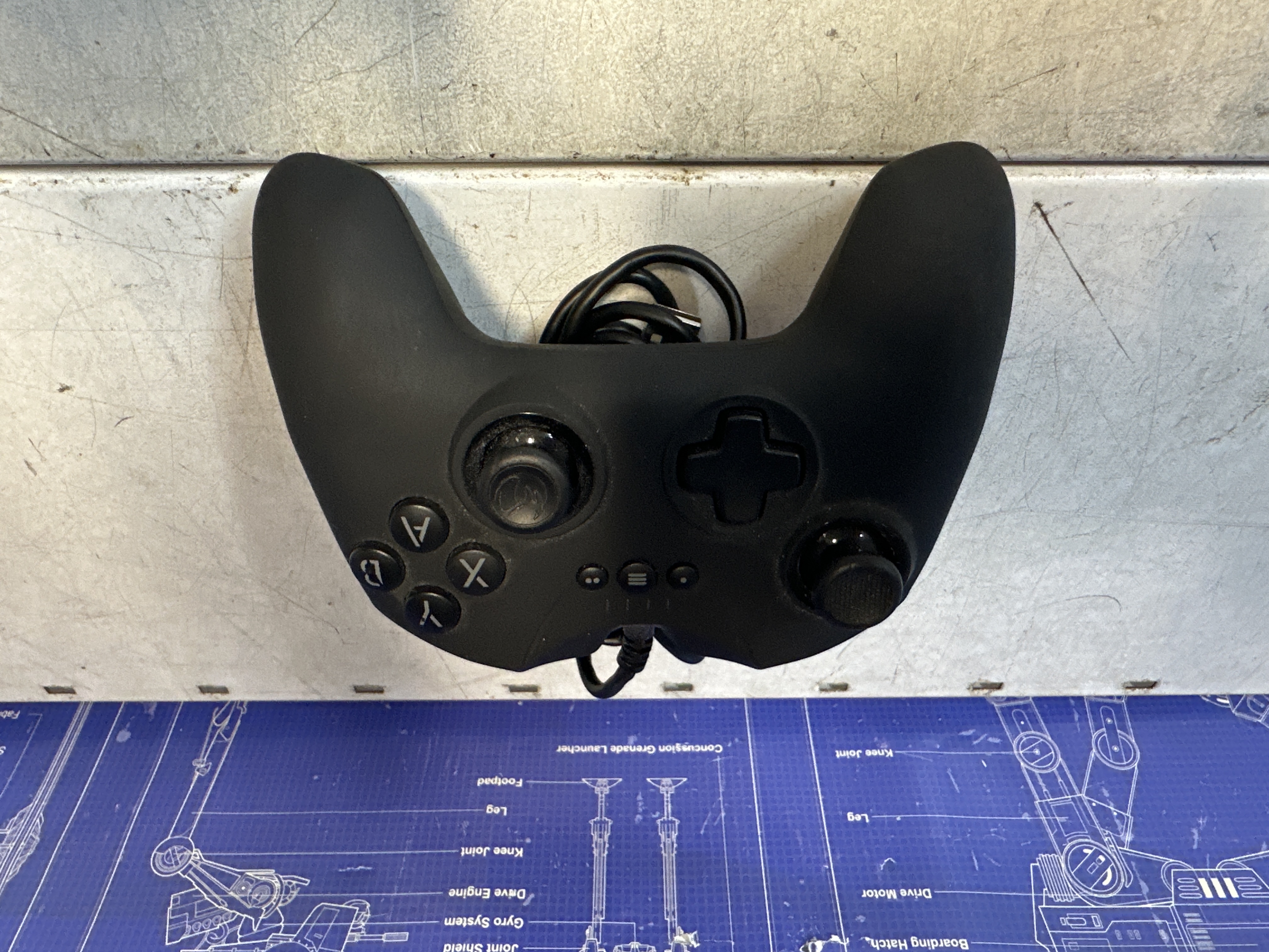 Manette filaire PC noir