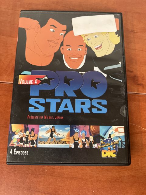 Prostars Volume 4 DVD animation Michael Jordan