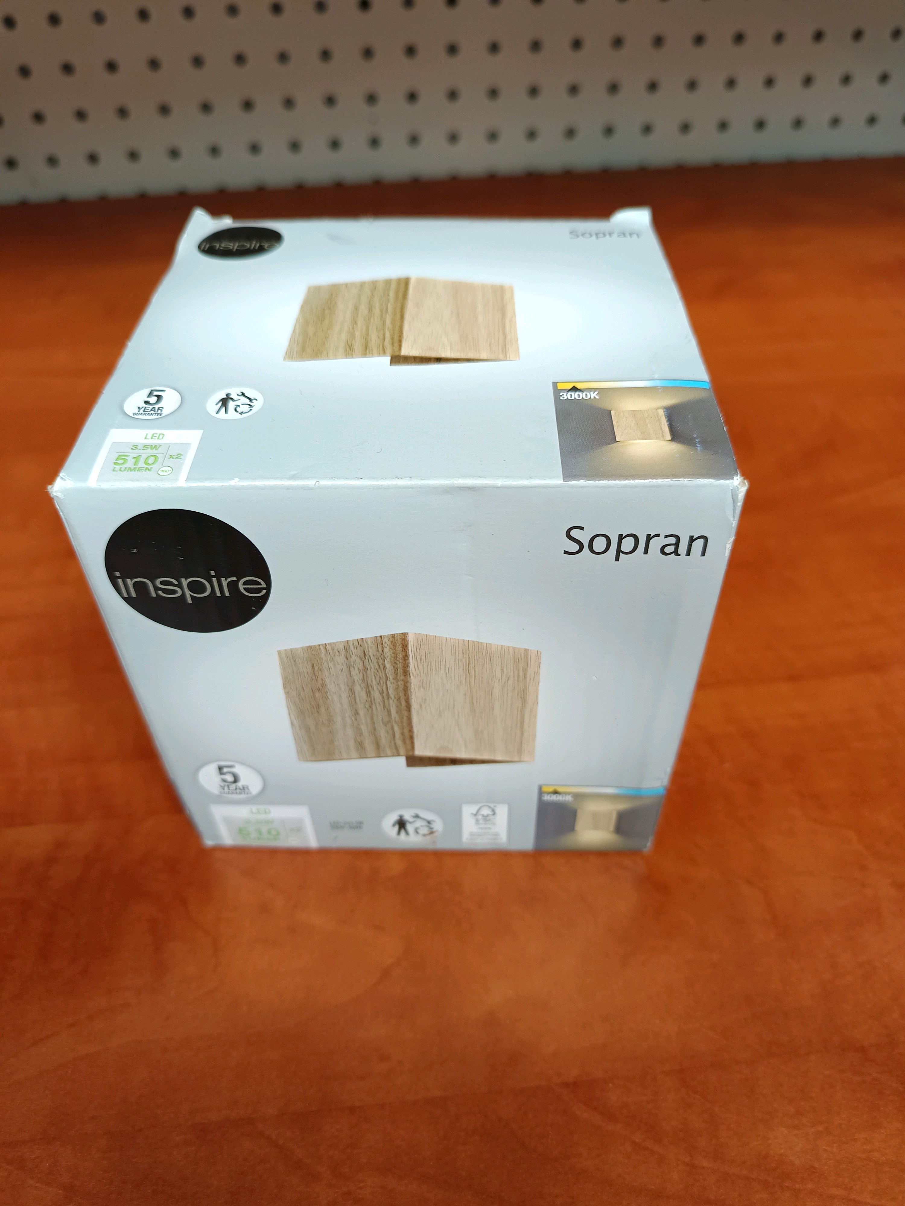 Applique murale en bois Inspire Sopran