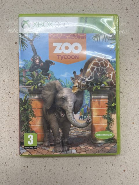 Zoo Tycoon Xbox 360 version française