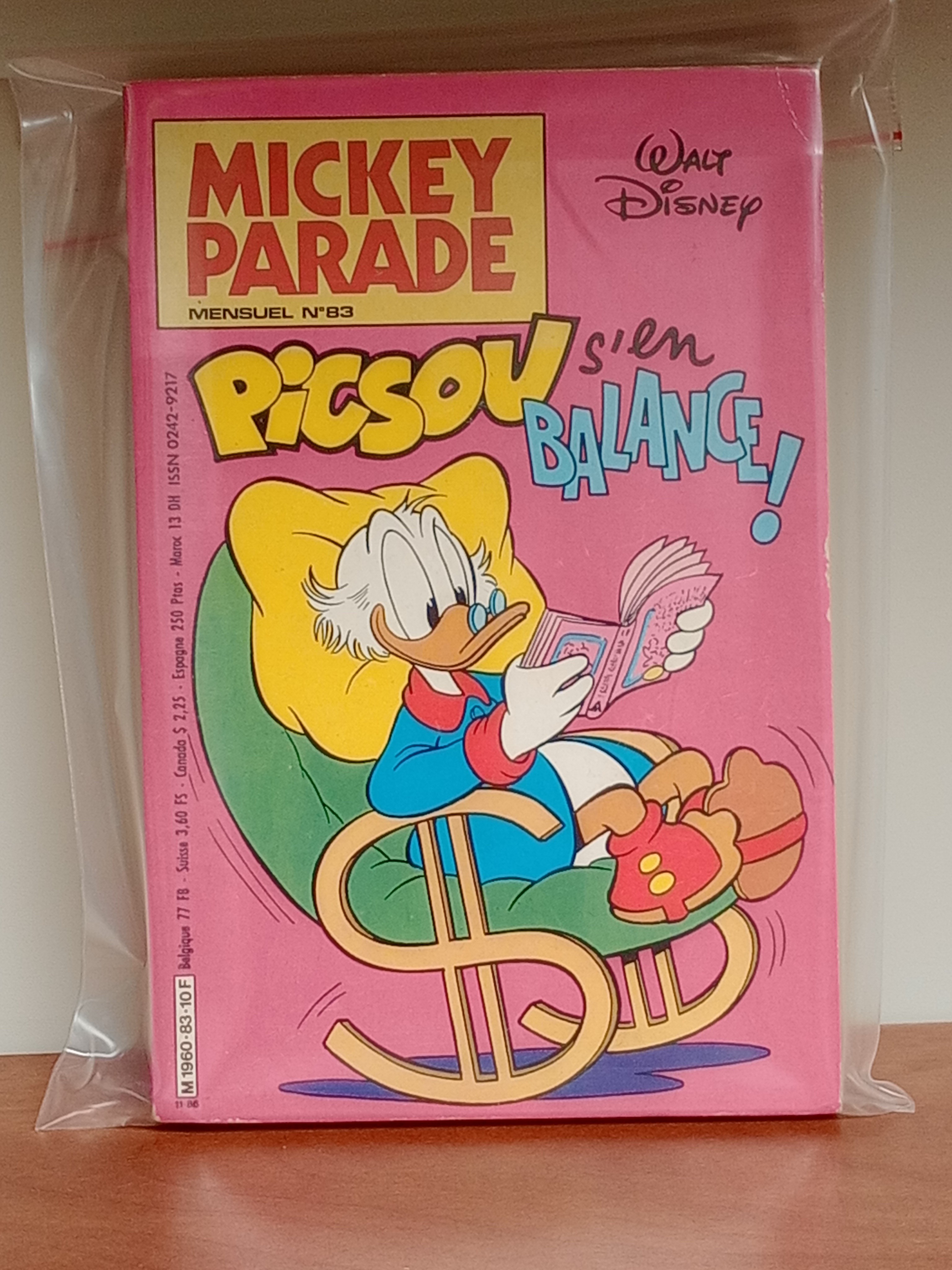 Mickey Parade n°83 Picsou s'en balance
