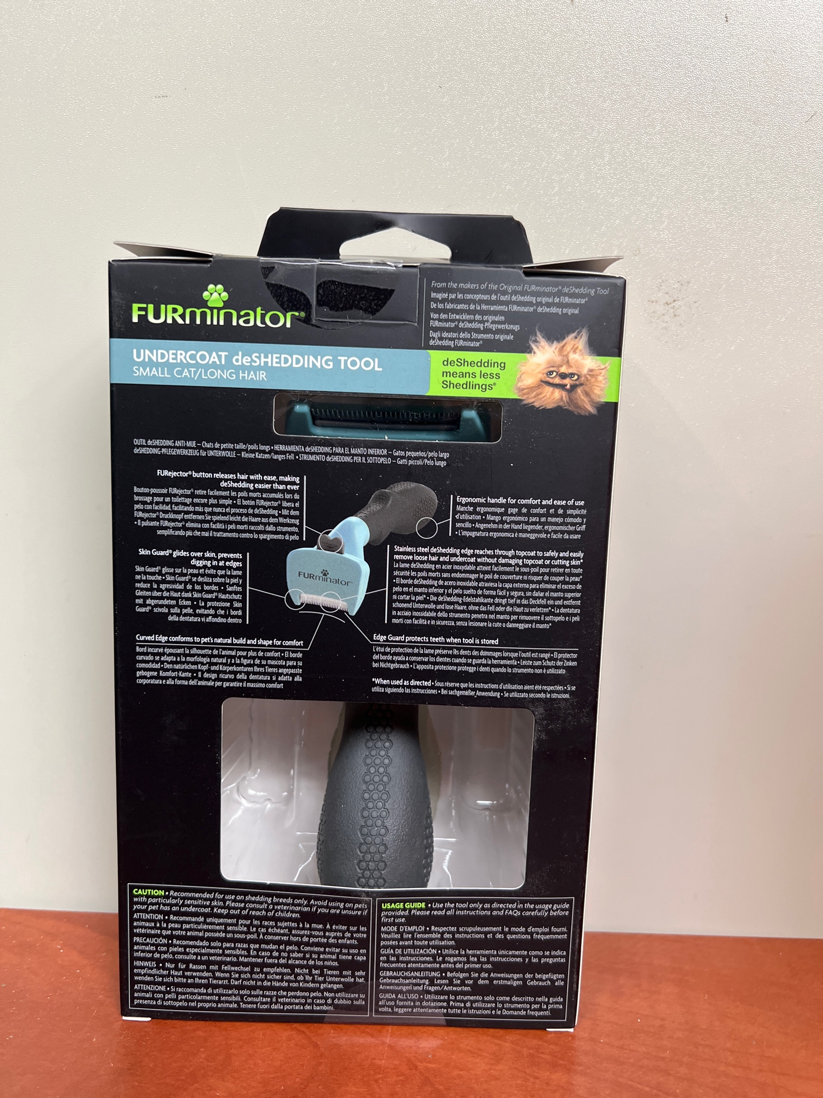 FURminator Undercoat deShedding Tool pour chats à poils longs - taille S — photo 2