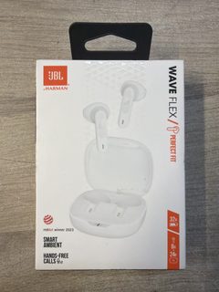 JBL Wave Flex écouteurs Bluetooth true wireless - blanc